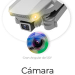 Raganet, Mini Drone Con Cámara Cuadricoptero, Control Remoto Y Estuche