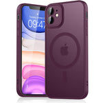 Funda Magnética iPhone 11 [Compatible con Magsafe][Lleno Cámara Proteccion], Carga Inalámbrica, Carcasa Antigolpes