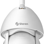 STEREN CCTV-235 Cámara de Seguridad Wi-Fi Full HD 1080p robotizada con seguidor de Movimiento para Exterior, visión Nocturna, Audio bidireccional