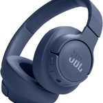 JBL Tune 720BT Audífonos Inalámbricos Bluetooth, Drivers de 40mm, Reproducción 76 Horas, Plegables - AZUL Asistente de Voz - Negro