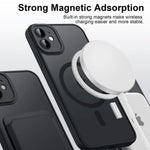Funda Magnética iPhone 11 [Compatible con Magsafe][Lleno Cámara Proteccion], Carga Inalámbrica, Carcasa Antigolpes