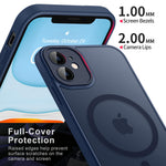 Funda Magnética iPhone 11 [Compatible con Magsafe][Lleno Cámara Proteccion], Carga Inalámbrica, Carcasa Antigolpes