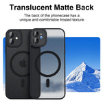 Funda Magnética iPhone 11 [Compatible con Magsafe][Lleno Cámara Proteccion], Carga Inalámbrica, Carcasa Antigolpes