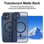 Funda Magnética iPhone 11 [Compatible con Magsafe][Lleno Cámara Proteccion], Carga Inalámbrica, Carcasa Antigolpes