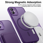 Funda Magnética iPhone 11 [Compatible con Magsafe][Lleno Cámara Proteccion], Carga Inalámbrica, Carcasa Antigolpes