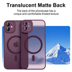 Funda Magnética iPhone 11 [Compatible con Magsafe][Lleno Cámara Proteccion], Carga Inalámbrica, Carcasa Antigolpes